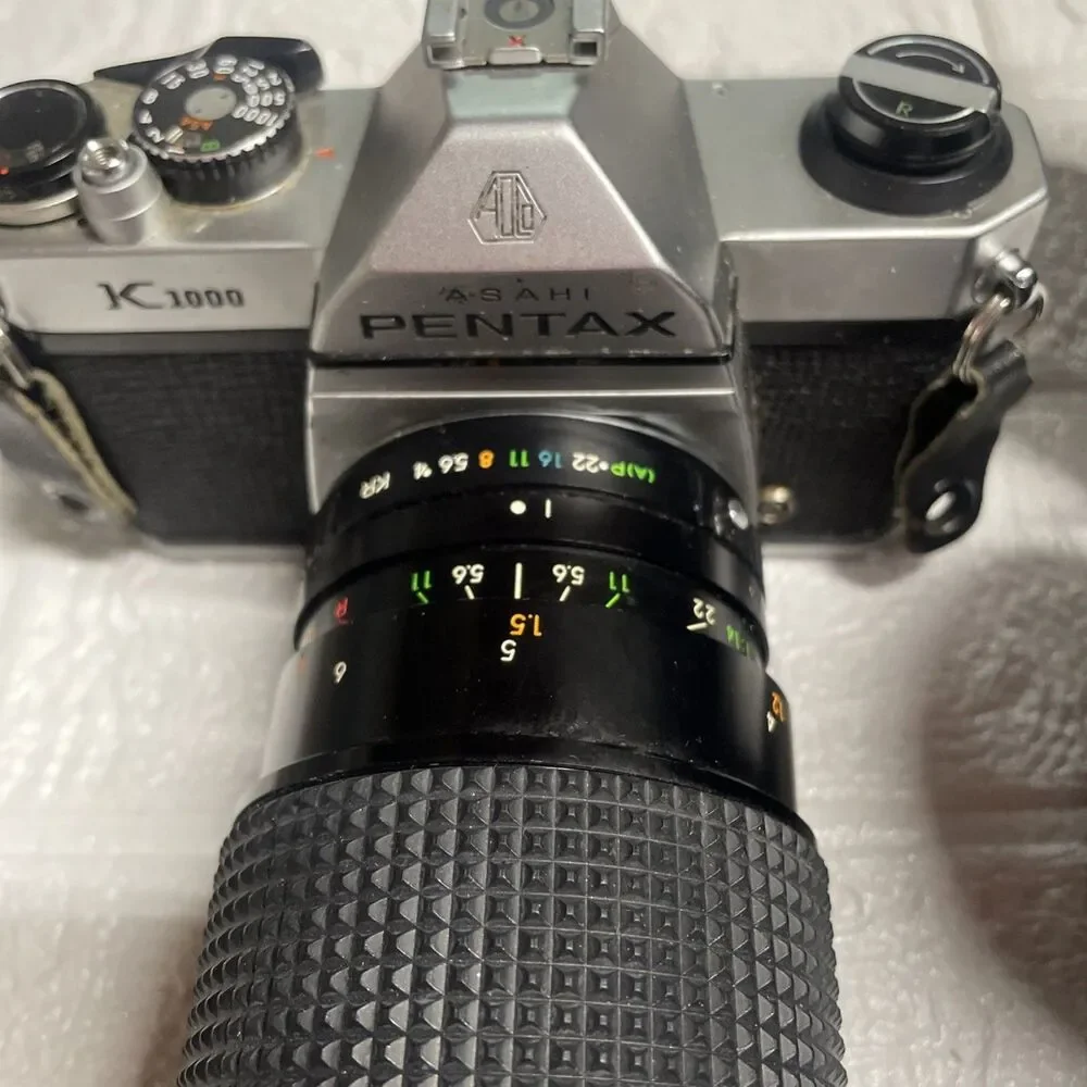 Vtg Asahi Pentax K 1000 Camera SMC Pentax